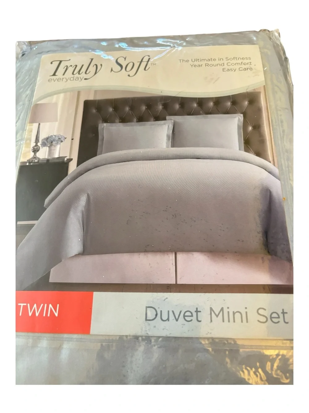 Truly Soft Everyday Twin Duvet Mini Set - Light Blue NWT